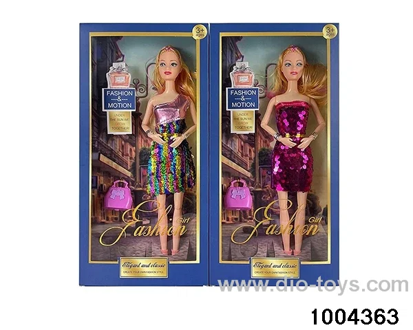 11.5 inch 9-joint doll suit in window box