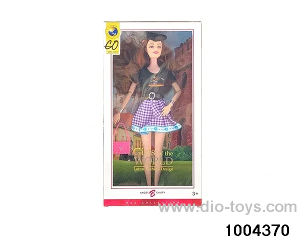 11.5 inch 9-joint doll suit in window box
