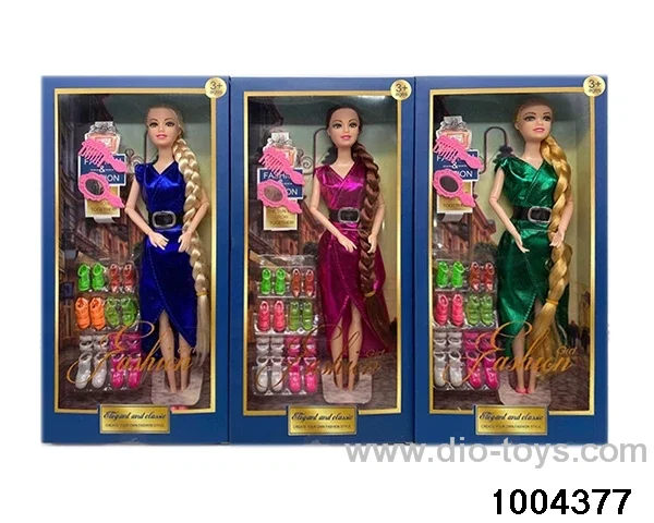 11.5 inch 9-joint doll suit in window box