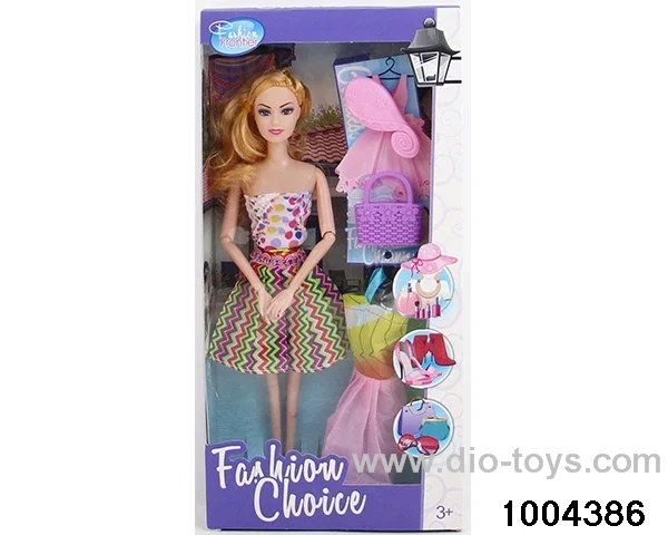 11.5 inch 9-joint doll suit in window box