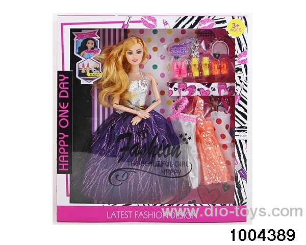 11.5 inch 9-joint doll suit in window box