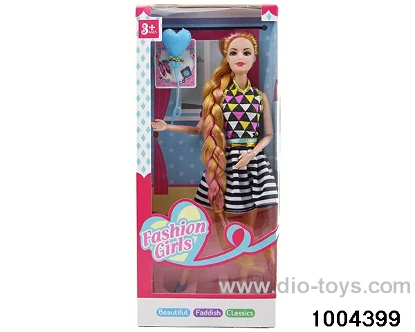 11.5 inch 9-joint doll suit in window box