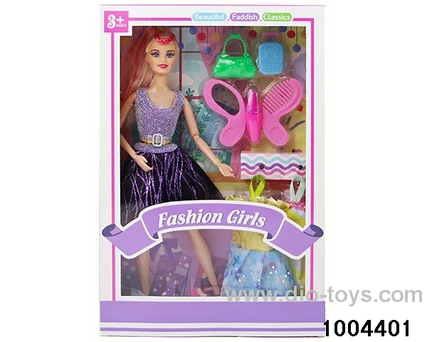 11.5 inch 9-joint doll suit in window box