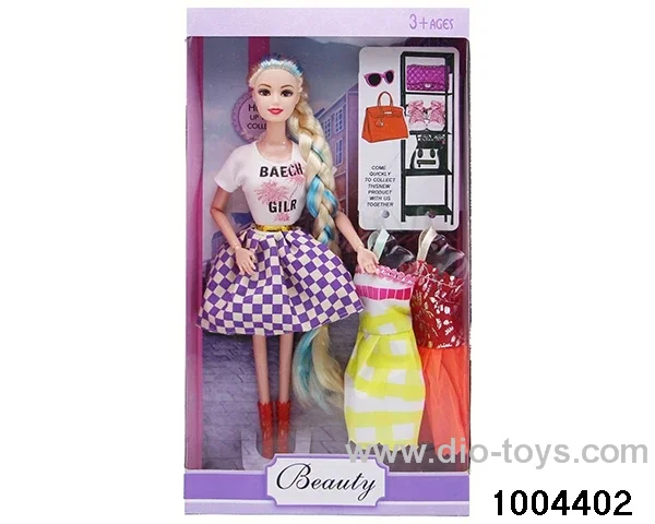 11.5 inch 9-joint doll suit in window box
