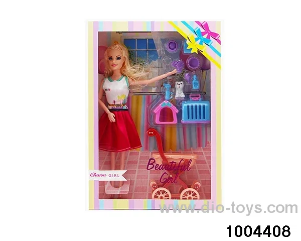 11.5 inch 9-joint doll suit in window box