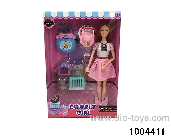 11.5 inch 12-joint doll suit in window box