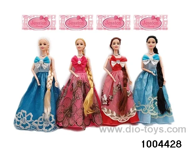 11.5 inch 9-joint doll suit in PP bag with header