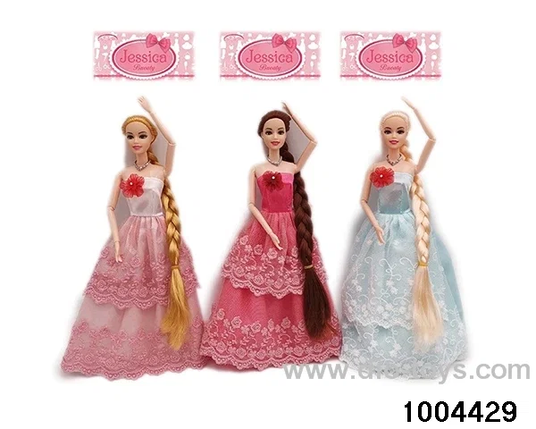 11.5 inch 9-joint doll suit in PP bag with header