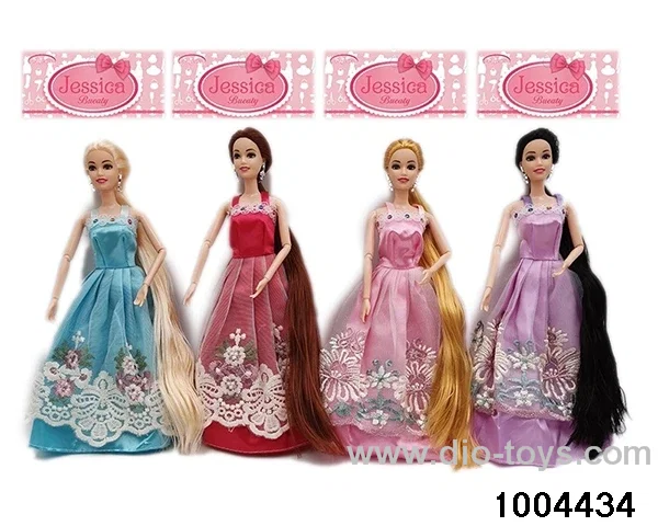 11.5 inch 9-joint doll suit in PP bag with header