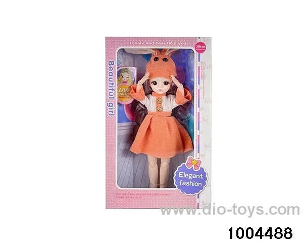 14 inch 13-joint doll suit in window box