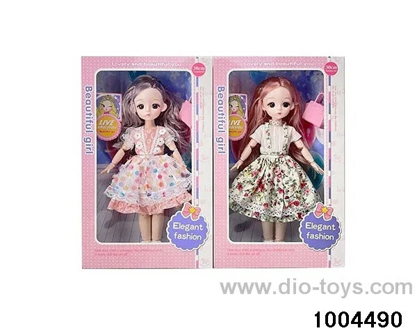 14 inch 13-joint doll suit in window box