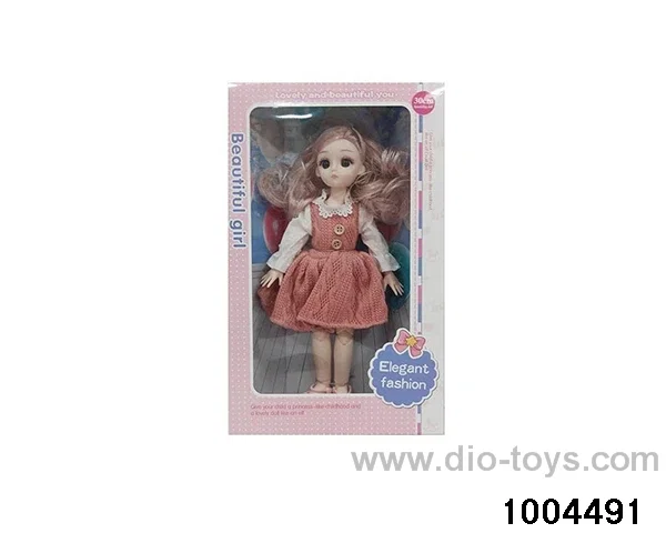 14 inch 13-joint doll suit in window box