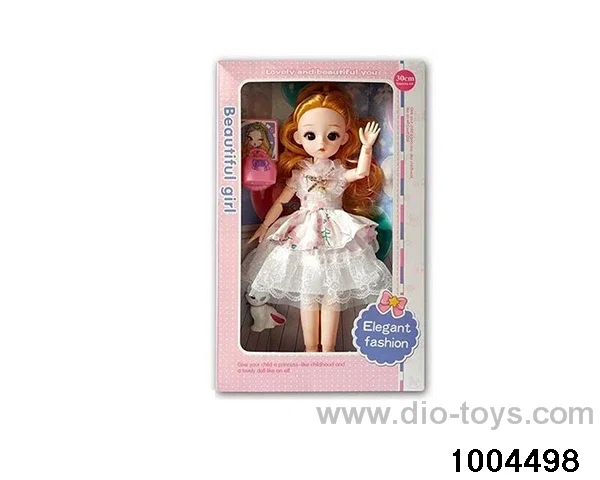 14 inch 12-joint doll suit in window box