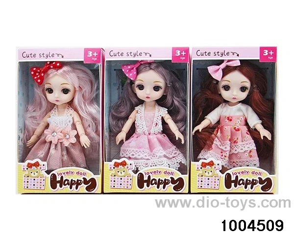 6 inch 12-joint doll suit in window box