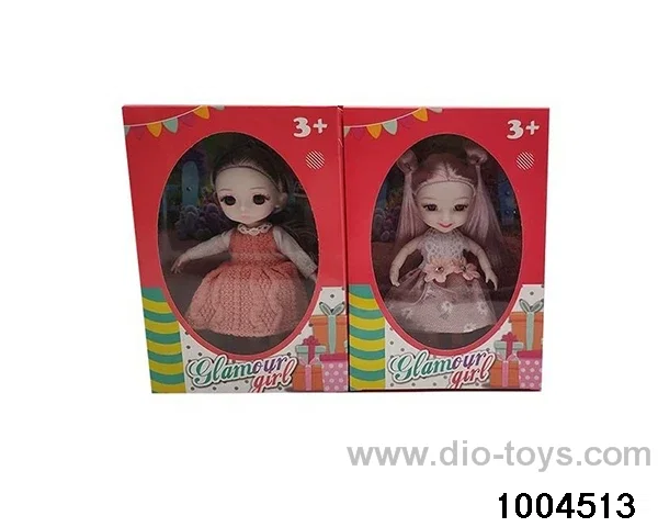 6 inch 13-joint doll suit in window box