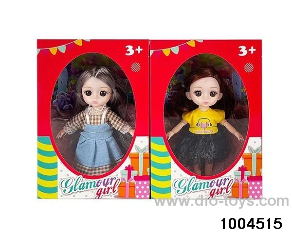 6 inch 13-joint doll suit in window box