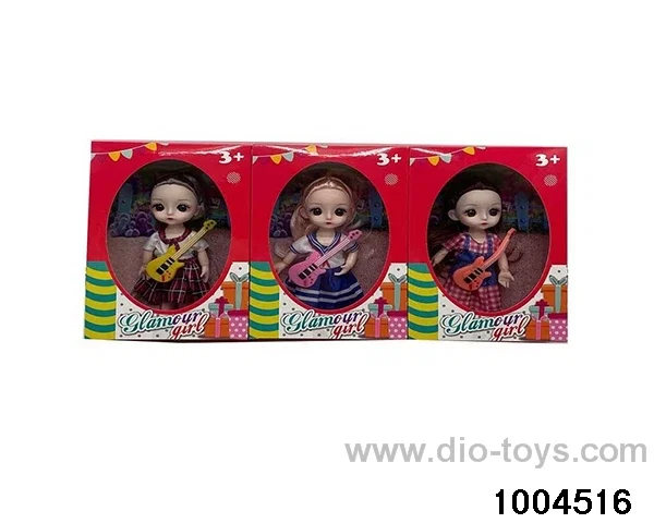 6 inch 13-joint doll suit in window box