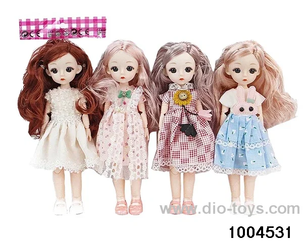 14 inch 12-joint doll suit in opp bag
