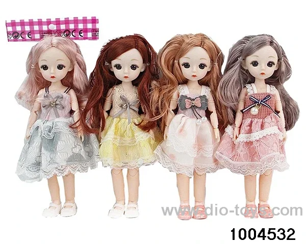 14 inch 12-joint doll suit in opp bag