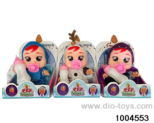 14 inch doll suit With music in display box