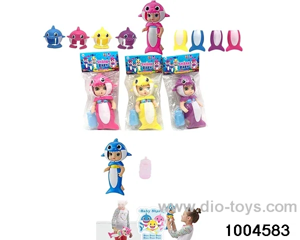 7 inch doll suit in PP bag with header