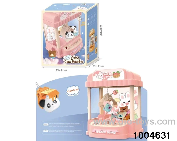 claw machine with light
