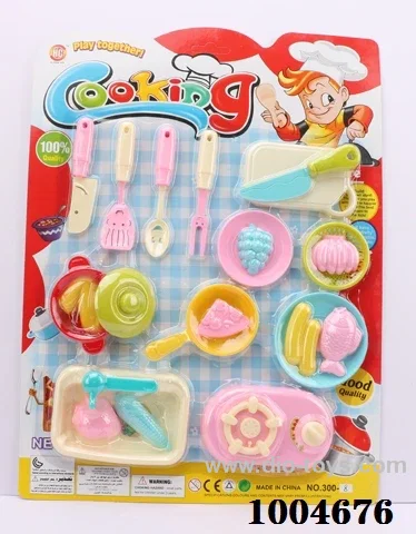 kitchen set in Blister card