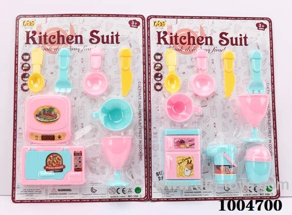 kitchen set 2 sets mixed loading in Blister card