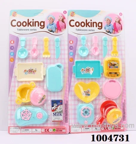 kitchen set 2 sets mixed loading in Blister card