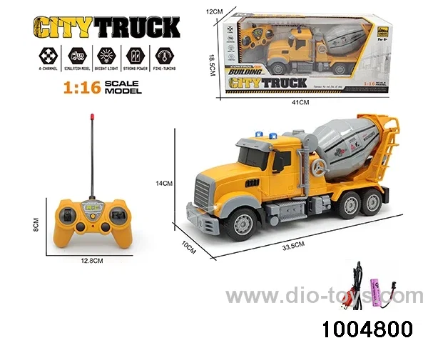 1:16 4ch RC car with light (Power Pack)in window box