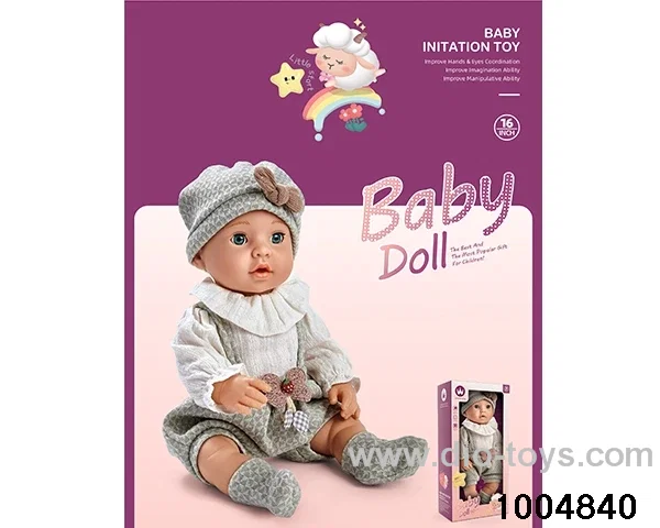 16-inch doll in window box