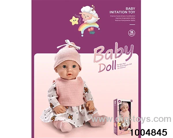 16-inch doll in window box