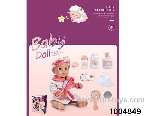 16-inch doll+Accessories in window box