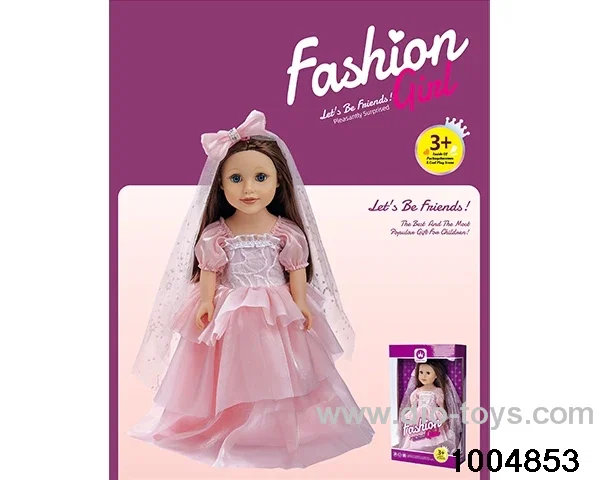18-inch doll in window box