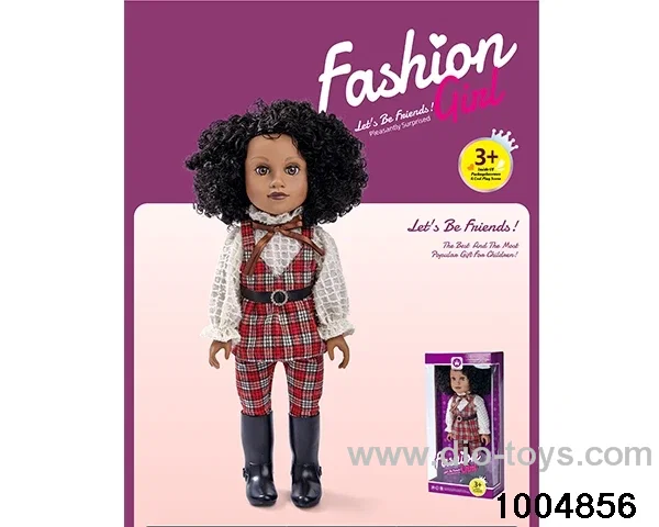 18-inch doll in window box