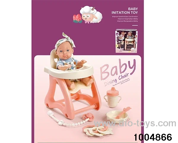 Sleeping bed (9-inch enamel doll) in window box