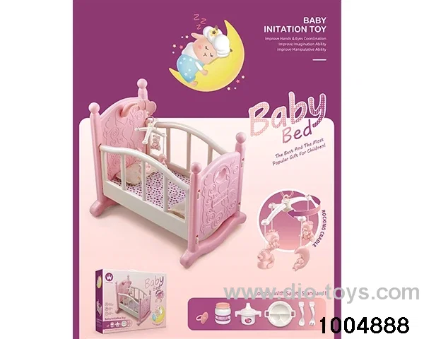Single layer crib in color box