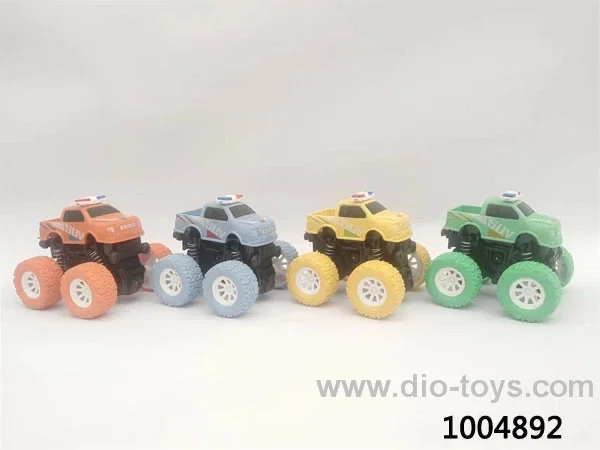 Inertial stunt jeep 4 sets mixed loading in opp bag