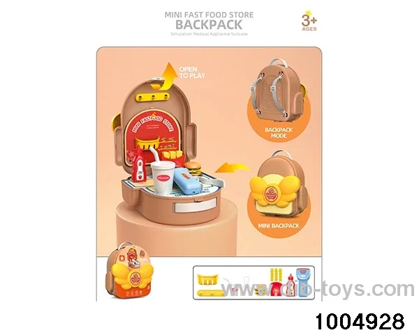 Fashion Schoolbag - Hamburg in paper card
