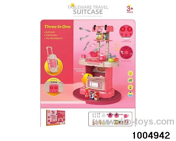 Tableware trolley (with lighting IC) in color box
