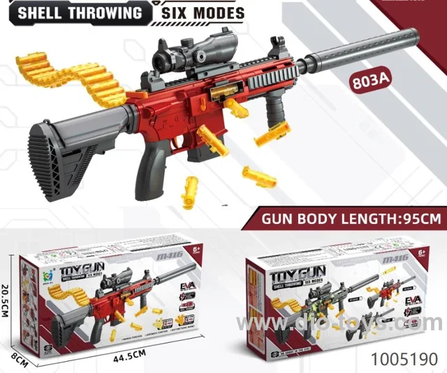 soft bullet gun in color box