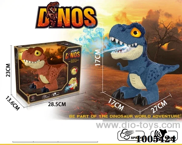 hand control spray dinosaur  in display box