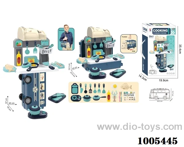 Play House Kitchen set in color box