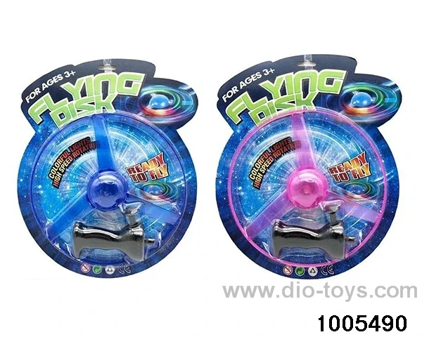 25CM CABLE FLYING SAUCER WITH LIGHT IN Blister card