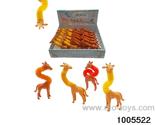 Giraffe decompression telescopic tube_x000D_
11.* 5*5.5*3.2CM, pull 27 CM in display box