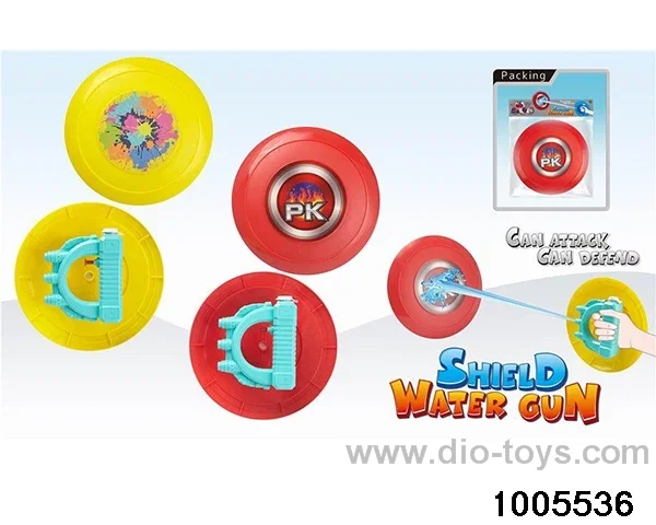 Shield water gun in PP bag with header