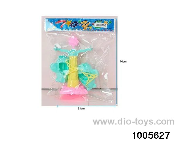 Rotating aircraft in opp bag