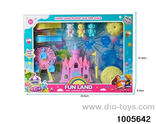 Amusement Park Set in color box