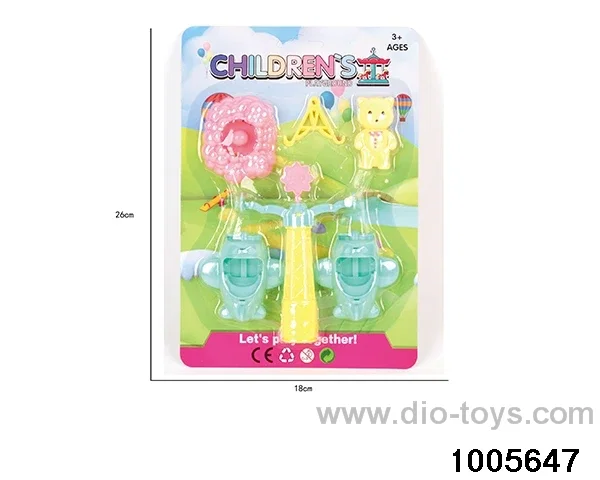 Rotating aircraft in Blister card