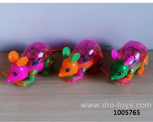 Pull string toys with light 3 color mixed loading  in OPP bag